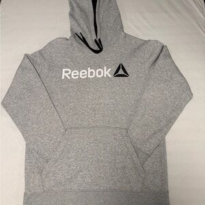 Reebok Heather Gray Pullover Hoodie